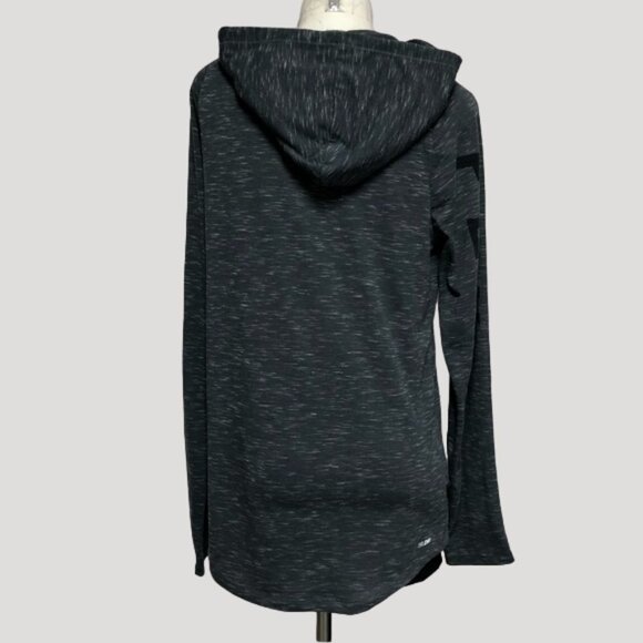 Fox Racing Heather Dark Grey Long Sleeve Pull Over Lightweight TruDri Hoodie - Picture 2 of 12